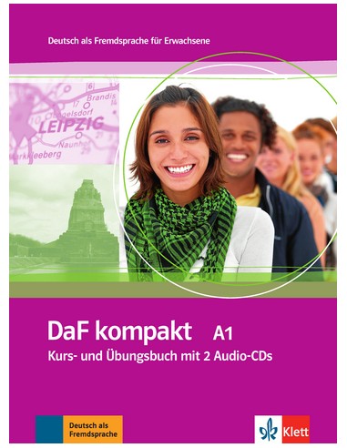 DaF-kompakt-A1-Kurs-Übungsbuch-mit-2-Audio-CDs