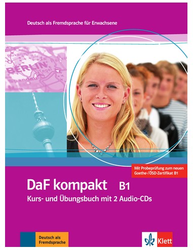 DaF-kompakt-Β1-Kurs-Übungsbuch-mit-2-Audio-CDs