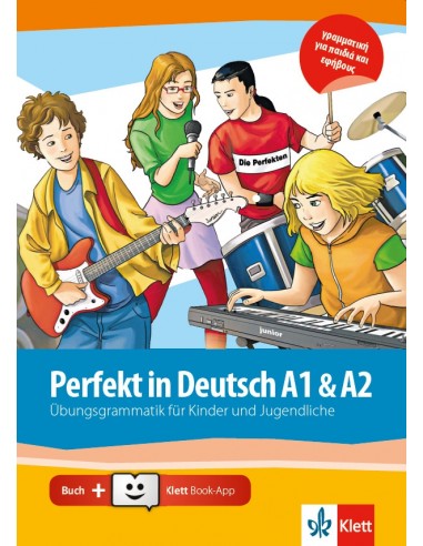 Perfekt-in-Deutsch-A1-&-A2-Übungsgrammatik-mit-Klett-Book-App-Code-για-12μηνη-χρήση