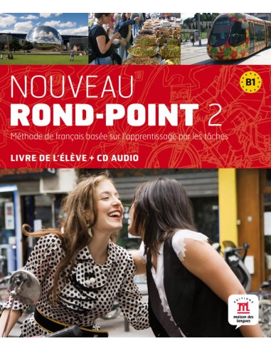 Nouveau-Rond-Point-2-B1-Livre-de-l-élève-CD