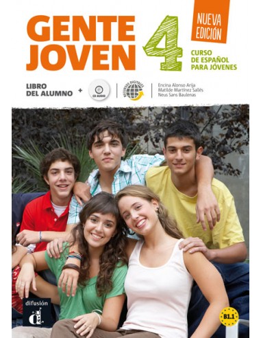 Gente joven 4 - Nueva edición, Libro del alumno + CD