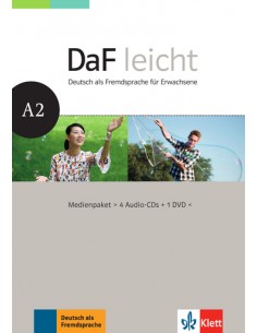 DaF-leicht-A2-Medienpaket-4-Audio-CDs-DVD