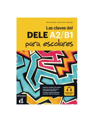 Las-claves-del-DELE-A2-B1-para-escolares-Libro -descarga-mp3