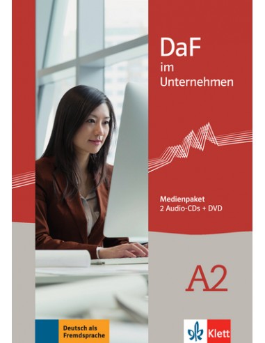 DaF im Unternehmen A2, Medienpaket (2 Audio-CDs + DVD)