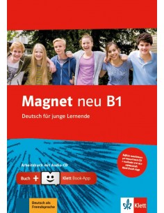 Magnet-neu-Β1-Arbeitsbuch-mit-Audios-Klett-Book-App-Code-για-12μηνη-χρήση