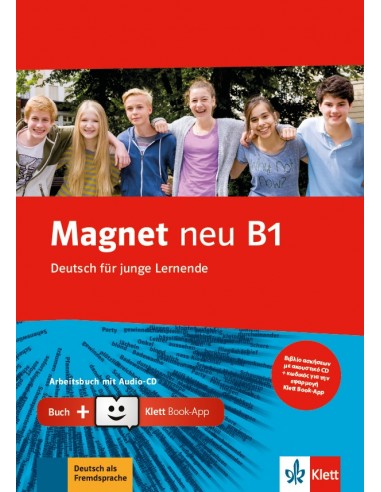 Magnet-neu-Β1-Arbeitsbuch-mit-Audios-Klett-Book-App-Code-για-12μηνη-χρήση