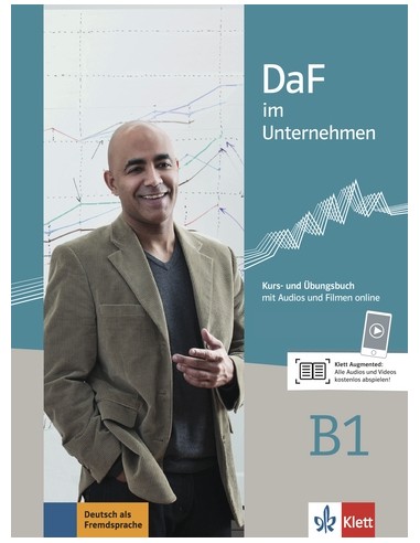 DaF im Unternehmen B1, Kurs- und Übungsbuch mit Audios und Filmen