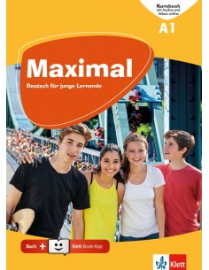 Maximal-A1-Kursbuch-mit-Audios-und-Videos-online-Klett-Book-App-για-12μηνη-χρήση