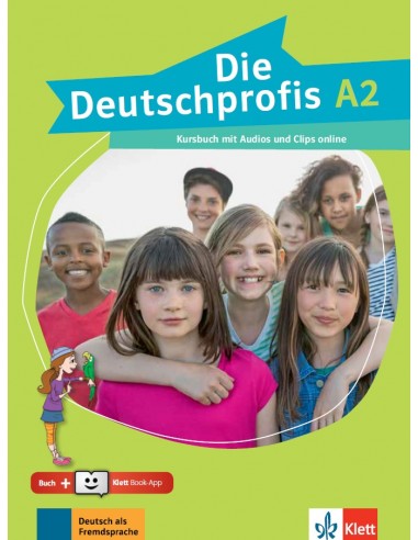 Die Deutschprofis A2, Kursbuch mit Audios und Clips online + Klett Book-App-Code (για 12μηνη χρήση)