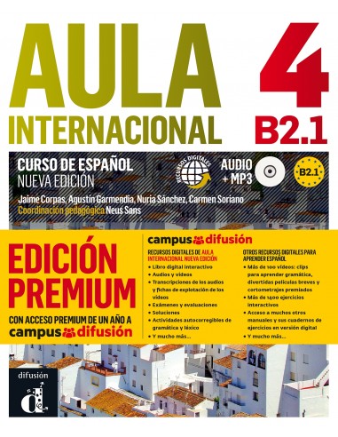 Aula-internacional-4-Nueva-edición,-Libro-del-alumno-+-Β2.1-Edición-Premium