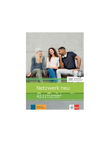 Netzwerk neu A2.2, Kurs- und Übungsbuch mit Audios und Videos online