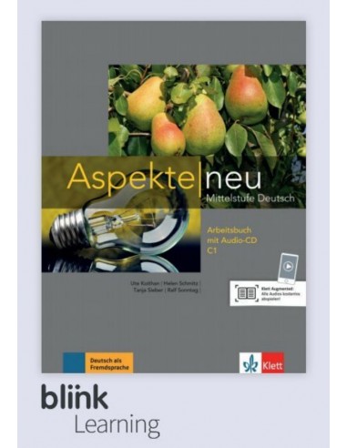 Aspekte neu C1 - Lizenzcode BlinkLearning: digitale Ausgabe mit LMS (Unterrichtende, 3 Jahre) Arbeitsbuch + interakt. Übungen