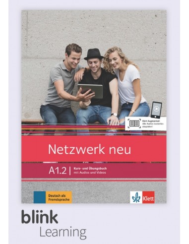 Netzwerk-neu-A1.2-Digitale-Ausgabe-BlinkLearning-Lizenzcode-Kursbuch-mit-Audios/Videos