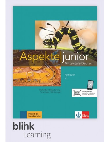 Aspekte junior C1 - Lizenzcode BlinkLearning: digitale Ausgabe mit LMS (Lernende, 14 Monate) Kursbuch mit Audios/Videos