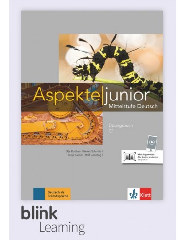 Aspekte junior C1 - Lizenzcode BlinkLearning: digitale Ausgabe mit LMS (Lernende, 14 Monate) Übungsbuch + interakt. Übungen