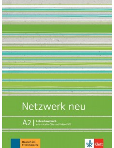 Netzwerk-neu-A2-Lehrerhandbuch-mit-4-Audio-CDs-und-1-Video-DVD