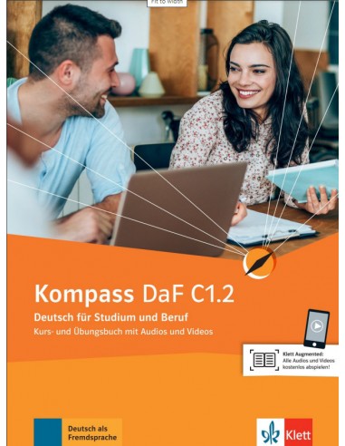 Kompass-DaF-C1.1-Kurs-und-Übungsbuch-mit-Audios-und-Videos