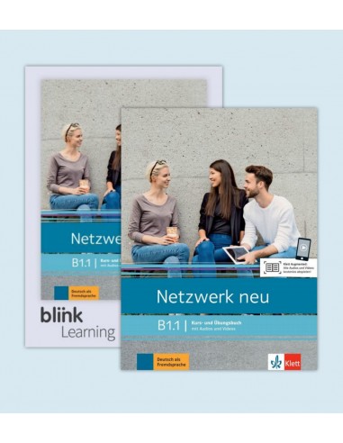 Netzwerk-neu-Β1.1-Media Bundle-Kurs-Übungsbuch-mit-Audios/Videos-Lizenzcode-BlinkLearning-mit-LMS