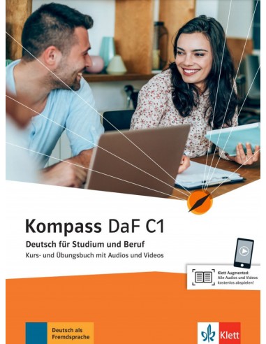 Kompass-DaF-C1-Kurs-und-Übungsbuch-mit-Audios-und-Videos