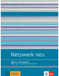 Netzwerk-neu-B1-Lehrerhandbuch-mit-4-Audio-CDs-und-1-Video-DVD