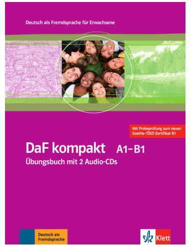 DaF kompakt A1-B1, Übungsbuch mit 2 Audio-CDs