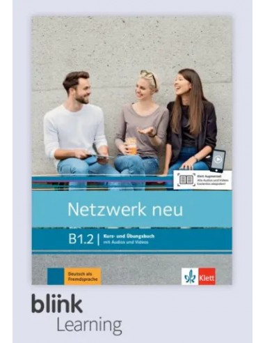 Netzwerk-neu-B1.2-Digitale-Ausgabe-BlinkLearning-Lizenzcode-Kursbuch-mit-Audios/Videos