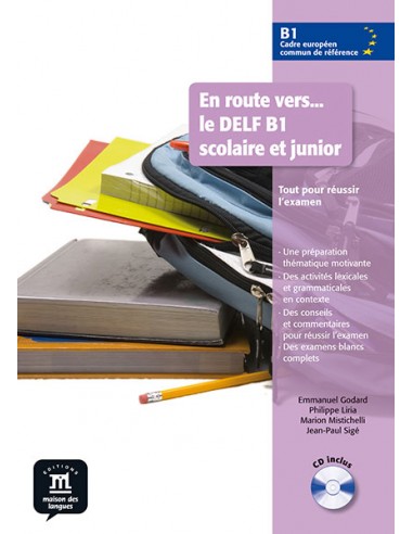 En-route-vers-le-DELF-B1-scolaire-et-junior-Livre-de-l-élève-CD