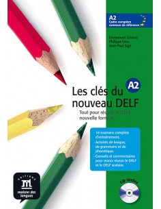 Les-clés-du-nouveau-DELF-A2-Livre-de-l-élève-CD