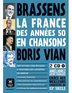 La-France-des-années-50-en-chansons-Bande-dessinée-2-CD