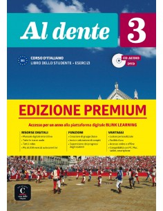 Al-dente-3-Libro-dello-studente-Esercizi-CD-audio-DVD-Premium