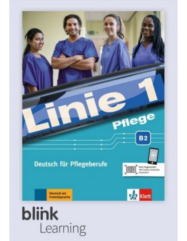 Linie 1 Pflege B2 - Lizenzcode BlinkLearning: dig. Ausgabe LMS (Lernende, 14 Monate) Kurs- und Übungsbuch + Audios/Videos