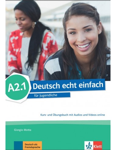 Deutsch-echt-einfach-A2.1-Kurs-&-Übungsbuch-mit-Audios-und-Videos-online