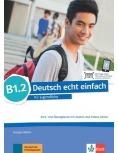 Deutsch-echt-einfach-B1-2-Kurs-&-Übungsbuch-mit-Audios-und-Videos-online