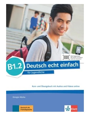 Deutsch-echt-einfach-B1-2-Kurs-&-Übungsbuch-mit-Audios-und-Videos-online