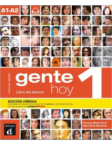 Gente hoy 1 - Edición híbrida - Libro del alumno + mp3