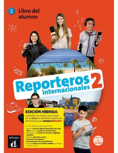 Reporteros internacionales 2 - Edición híbrida - Libro del alumno