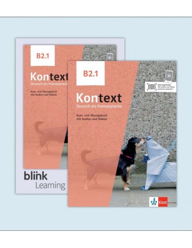 Kontext B2.1, Media Bundle Kurs- und Übungsbuch mit Audios und Videos inklusive BlinkLearning Lizenzcode