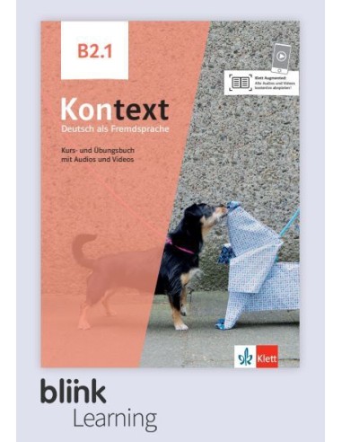 Kontext B2.1 - Lizenzcode BlinkLearning: dig. Ausgabe LMS (Lernende, 14 Monate) Kurs- Übungsbuch + interakt. Übungen