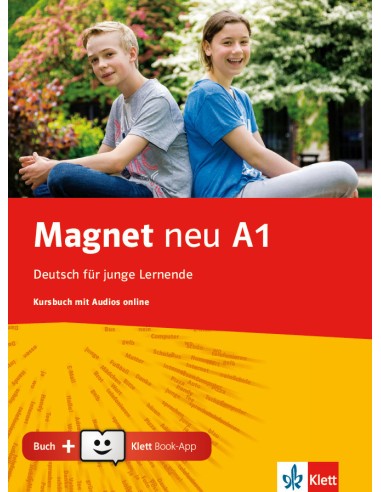 Magnet-neu-A1-Kursbuch-mit-Audios-Klett-Book-App-Code-για-12μηνη-χρήση