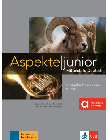 Aspekte-junior-B1plus-Übungsbuch-mit-Audios-online-+-Griechisches Glossar