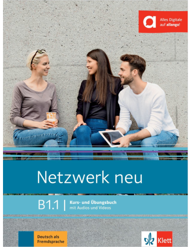 Netzwerk-neu-B1.1-Kurs-und-Übungsbuch-mit-Audios-und-Videos-online