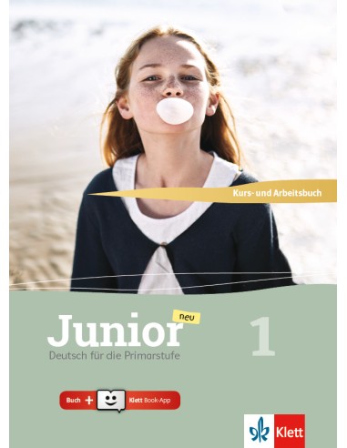 Junior neu 1, Kurs- und Arbeitsbuch mit Audios und Videos online + Klett Book-App-Code (12μηνη χρήση)
