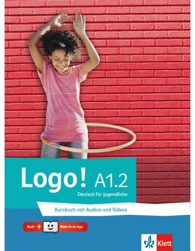 Logo!-A1-2-Kursbuch-mit-Audios-und-Videos-online-Klett-Book-App-Code-για-12μηνη-χρήση