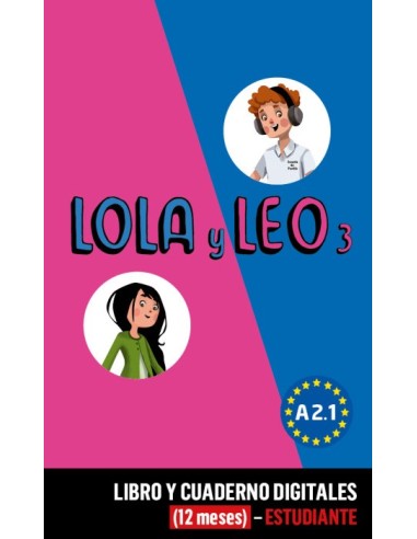 Lola y Leo 3 Libro y Cuaderno digitales (12 meses) - Estudiante