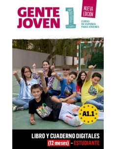 Gente-Joven-N.E.-1-Libro-y-Cuaderno digitales-Estudiante