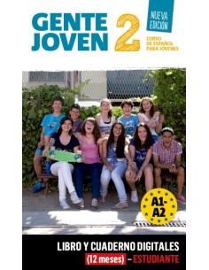 Gente-Joven-N.E.-2-Libro-y-Cuaderno digitales-Estudiante