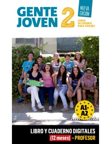 Gente Joven N.E. 2 Libro y Cuaderno digitales (12 meses) - Profesor