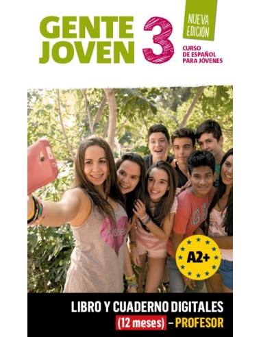 Gente Joven N.E. 3 Libro y Cuaderno digitales (12 meses) - Profesor