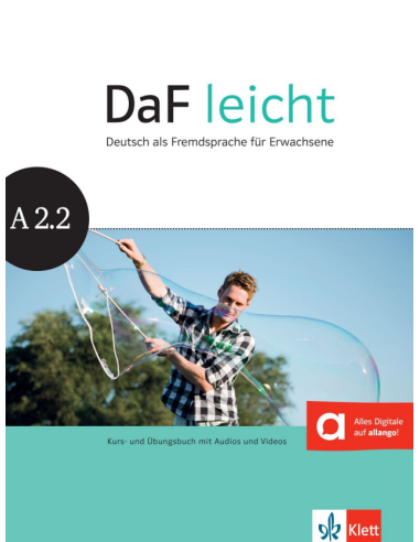 DaF leicht A2.2, Kurs- und Übungsbuch + DVD-ROM