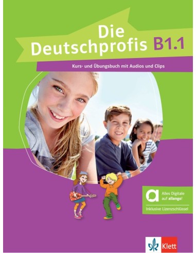 Die Deutschprofis B1.1, Kurs- und Übungsbuch - Hybride allango Ausgabe